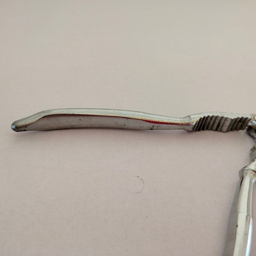 Metal Nutcracker used with signs of wear