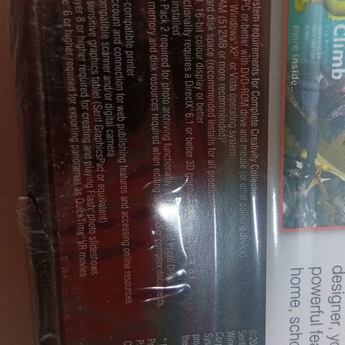 Complete Creativity Collection PC DVD ROM sealed