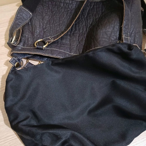 Large crossbody bag new, black 41×29×13 cm