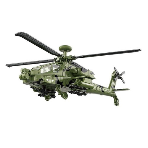 Apache Military Helicopter new with sound and light