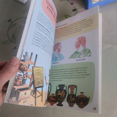 Puzzle Ancient Greece like new with 200 pieces and book