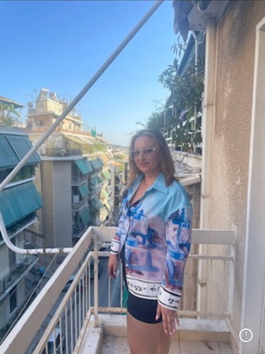 Shirt new, reminiscent of a Greek island, XXL