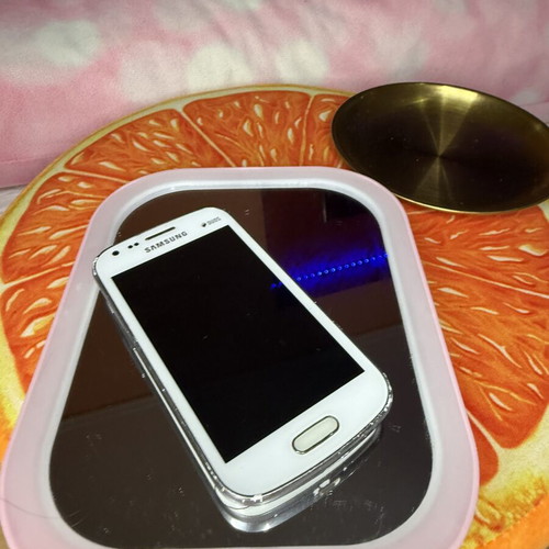 Samsung Duos classic smartphone, white, Dual SIM