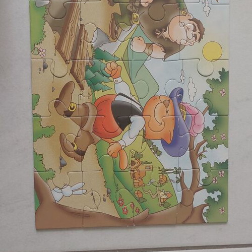 Diset puzzles 2x20 pieces like new