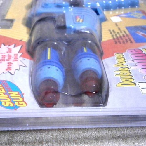 Super Gun Double Power Barrel Sound Action sealed space toy