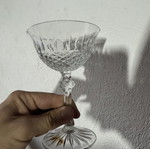 Regency Coppa vintage cocktail champagne glasses, Italian crystal