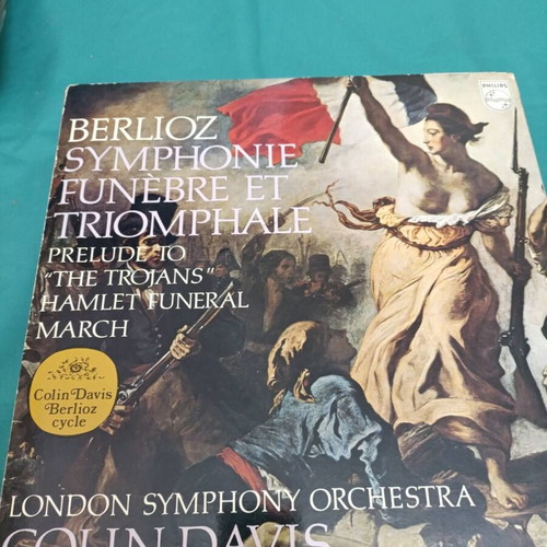 Berlioz Symphonie Funèbre et Triomphale vinyl like new, classical