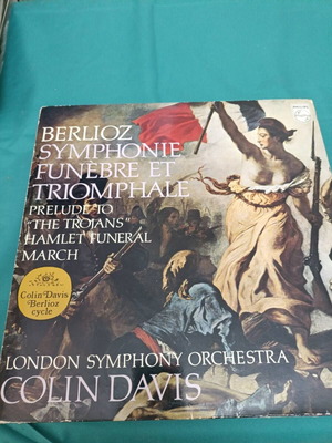 Berlioz Symphonie Funèbre et Triomphale vinyl like new, classical