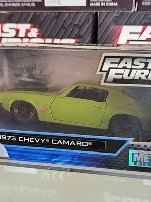 Fast & Furious 1973 Chevy Camaro die-cast model 1:32 like new