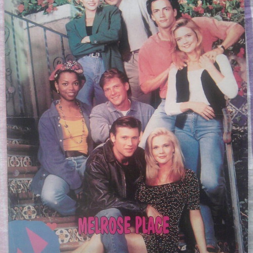 Melrose Place & Captain Hollywood poster used, Katerina magazine