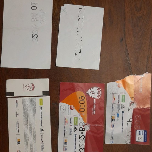 AEL tickets used from matches 2007-2010