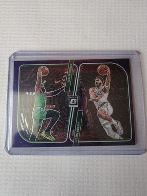 Insert κάρτα Jaylen Brown - Jayson Tatum 2023-24 Panini-Donruss Optic Basketball καινούργια