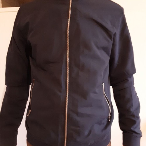 Ζακέτα μπουφάν Jack & Jones μπλε σκούρο, αφόρετη, μέγεθος L