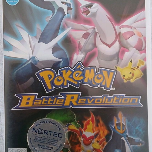 Pokemon Battle Revolution Nintendo Wii used with manual