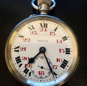 Ρολόι τσέπης ασημένιο Zenith Grand Prix Paris 1900