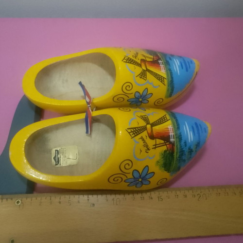 Holland decorative wooden shoes like new