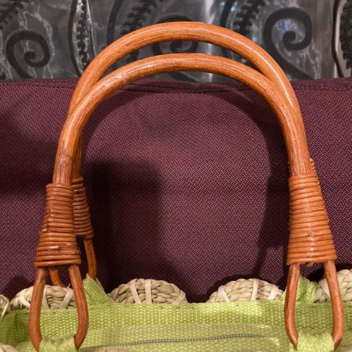 Women’s summer boho bag like new, hand-held with zipper damage
