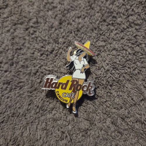 Hard Rock Cafe Cancun Girls of Rock Collectible Pin like new