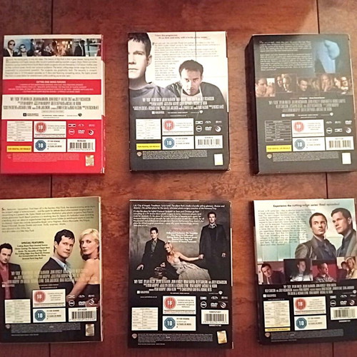 DVD TV series Nip/Tuck, Medium, Scrubs complete seasons, like new