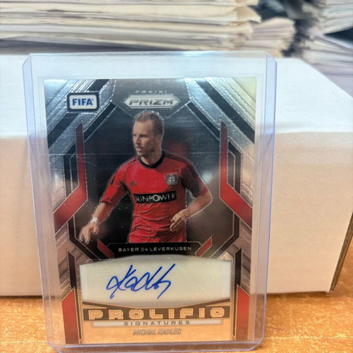 Michal Kadlec 2025-26 Panini Prizm FIFA Prolific Signatures Auto Leverkusen card new