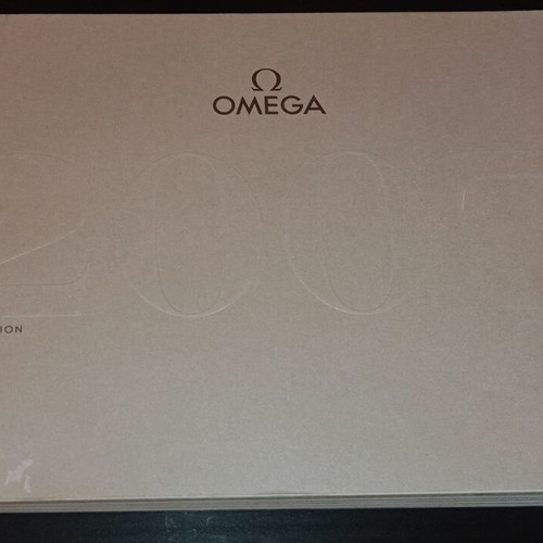 Illustrated Omega watch catalog 2007 used edition
