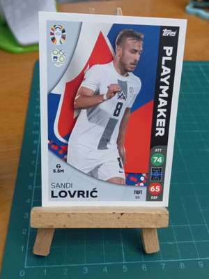 Sandi Lovrić Playmaker Card Topps Match Attax All-Stars UEFA Euro 2024 Like New