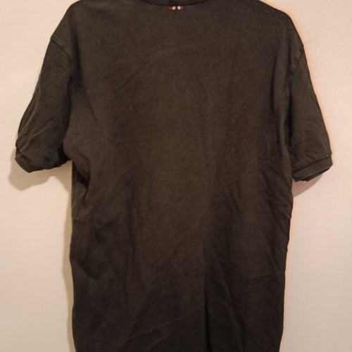 Napapijri Geographic men's polo shirts used, size Large, khaki and dark blue