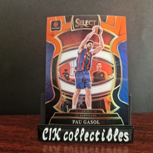 Panini Euroleague Select Barcelona Pau Gasol Prizm card new
