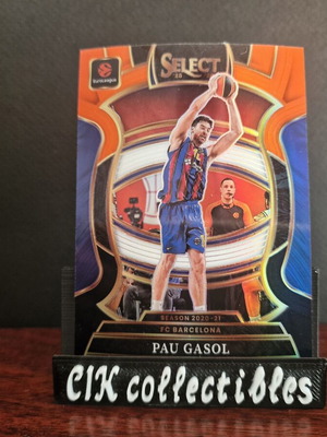 Panini Euroleague Select Barcelona Pau Gasol Prizm card new