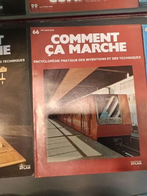 Comment Ça Marche set of 3 volumes French encyclopedia of inventions and techniques like new