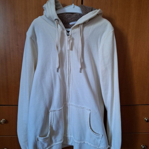 Esmara hoodie jacket like new, beige with fleece lining