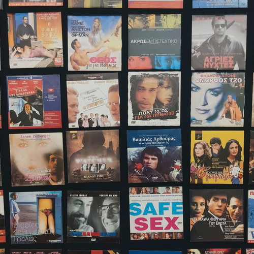 DVD movies like new with subtitles, collection of 350+