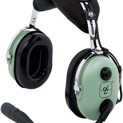 David Clark H10-13.4 Aviation Headset like new with case and ear protectors