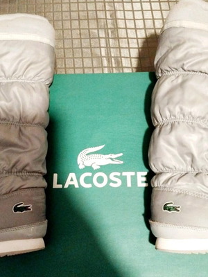 Μπότες χιονιού Lacoste Archana σαν καινούργιες, γκρι νούμερο 38