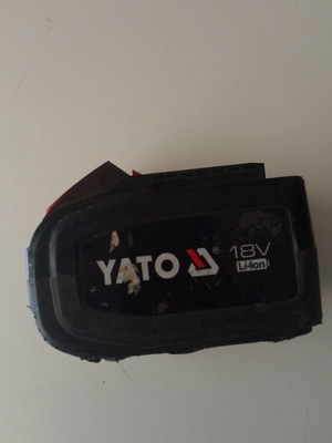 Yato 6 amber μπαταρία σαν καινούργιο