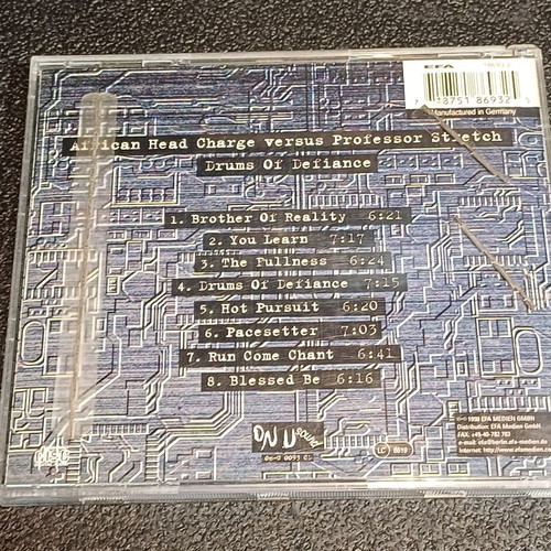 African Head Charge vs. Professor Stretch Drums Of Defiance CD used