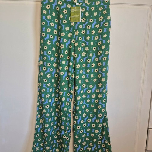 Compania Fantastica printed pants size S new, colorful