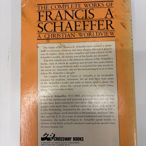 The Complete Works of Francis A. Schaeffer Volume 4 like new