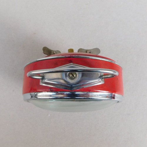 Metal wind-up vintage alarm clock
