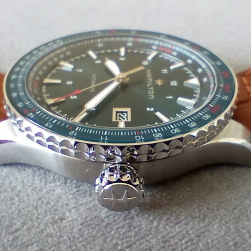 Hamilton Khaki Aviation Converter 42mm new, blue dial