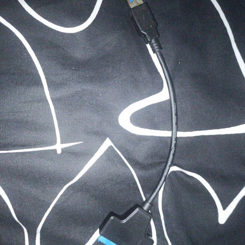 USB cable for external hard drive 24cm new