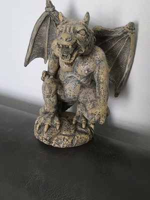 Δράκος μεταχειρισμένος, ύψος 13cm, Tudor Mint ζωγραφισμένος στο χέρι