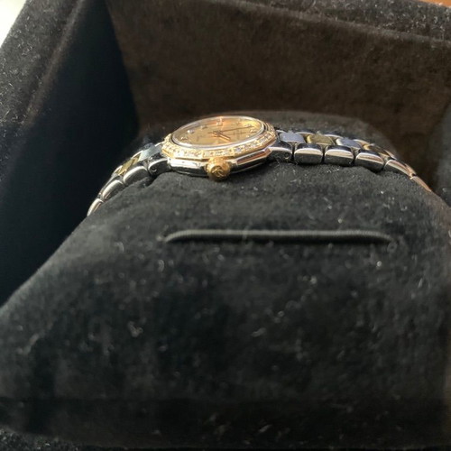 Baume & Mercier Riviera Mini ladies diamond watch used with box and papers