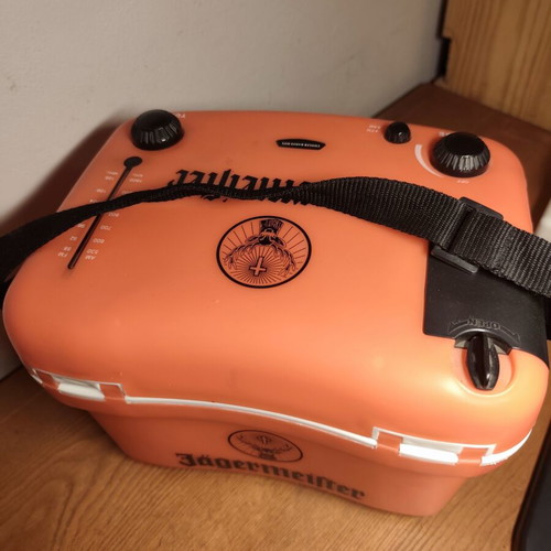 Jägermeister Cooler Radio Box new, vintage collectible