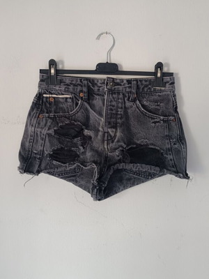 Pull & Bear shorts, very short with rips, size S