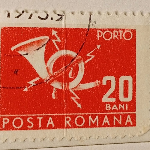 Romanian stamps used, pack of 5