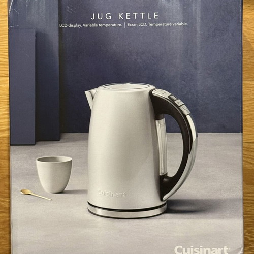 Cuisinart CPK17SE Electric Kettle new, 1.7L, multi-temperature, stainless steel