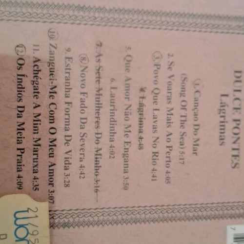 Dulce Pontes CD like new
