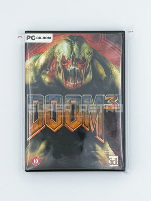 Doom 3 PC game very good condition, complete edition
