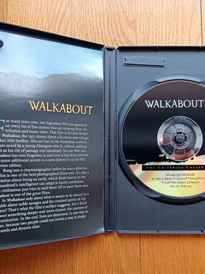 Walkabout DVD μεταχειρισμένο, Criterion Collection, δράμα, κοινωνική, περιπέτεια